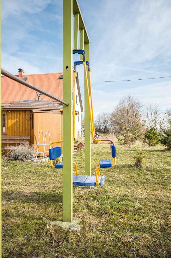 Ferienwohnung Am Bauernhof Oederan Exterior foto